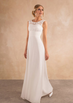 Traumhaftes Kleid für Standesamt