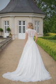 Amera Vera Kollektion 2020 ivory Brautkleid Abelone B2032 4 bei Marinette Brautmoden in Dortmund