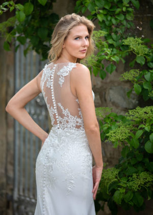 Amera Vera Kollektion 2020 ivory Brautkleid Addison B2040 4 bei Marinette Brautmoden in Dortmund