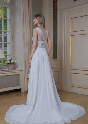 Amera Vera Kollektion 2020 ivory Brautkleid Adrijana B2025 6 bei Marinette Brautmoden in Dortmund