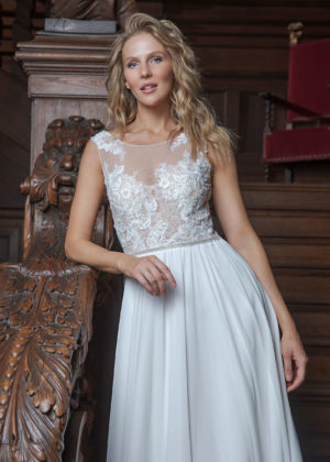 Amera Vera Kollektion 2020 ivory Brautkleid Adrijana B2025 7 bei Marinette Brautmoden in Dortmund
