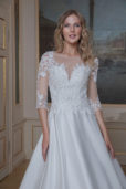 Amera Vera Kollektion 2020 ivory Brautkleid Azura B2021 3 bei Marinette Brautmoden in Dortmund