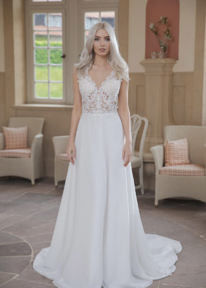 AnnAngelex Kollektion 2020 ivory Brautkleid Baramee B2067 2 Marinette Brautmoden Dortmund