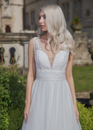AnnAngelex Kollektion 2020 ivory Brautkleid Bellana B2058 4 Marinette Brautmoden Dortmund