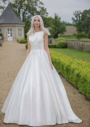 AnnAngelex Kollektion 2020 ivory Brautkleid Blandina B2064 2 Marinette Brautmoden Dortmund