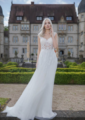 AnnAngelex Kollektion 2020 ivory Brautkleid Brenda B2068 3 Marinette Brautmoden Dortmund