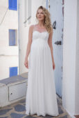 Langes Umstandskleid ivory Kollektion 2020 A7221l 6 bei Marinette Brautmoden in Dortmund