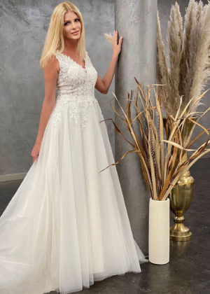 Amera Vera 2021 Brautkleid B2110 2 bei Marinette Brautmoden Dortmund