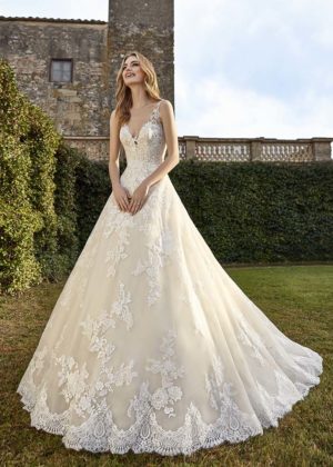 St Patrick 2023 Brautkleid AMPURIAS B Marinette Brautmoden Dortmund