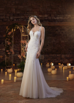 White One 2022 Brautkleid MEILE B Marinette Brautmoden Dortmund